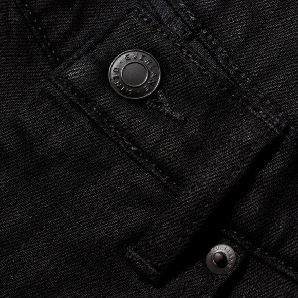 EVERLANE The Modern Boyfriend Jean Black NWOT - Picture 4 of 4